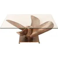 Invicta Table moderne en verre de 85 cm pour le salon - ACHETER MAINTENANT