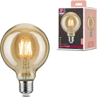 Paulmann Ampoule Globe LED G95 E27 680lm 6,5W 2700K non gradable Doré Inner Shape