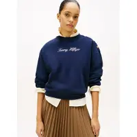 Tommy Hilfiger Ww0ww47837 Sweatshirt Bleu L Femme