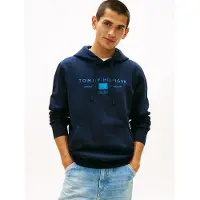 Tommy Hilfiger Brand Love Mono Stack Hoodie Bleu M Homme
