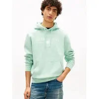 Tommy Hilfiger Sweat-shirt 'BRAND LOVE' vert clair / blanc