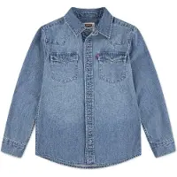 Levi's Kids Chemise 'NEW BARSTOW' bleu denim