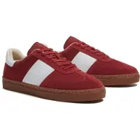Timberland Baskets Lisbon Street pour homme, couleur rouge foncé/blanc, taille 40