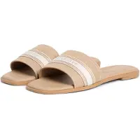 Tommy Hilfiger Mule kaki / blanc