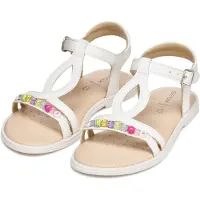 Geox Karly Youth Sandals Blanc EU 32 Fille