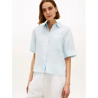 Tommy Hilfiger Chemisier 'ESS' bleu pastel