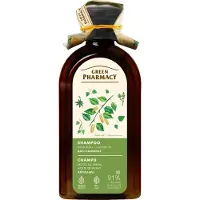 Schubiger Möbel Green Pharmacy Przeciwłupieżowy Szampon Pąki Brzozy i Olej Rycynowy 350ml (350 ml)