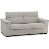 Dmora Biscossi - Canapé-lit 2 Places, 205x95 cm Beige, Déhoussable Italy
