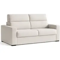 Dmora None - Canapé-lit 2 places, 180x95 cm gris, déhoussable Italy