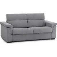 Dmora Tenna - Canapé-lit 2 Places, 185x95 cm Gris, Déhoussable Italy