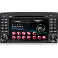 AWESAFE Autoradio 7 pouces avec navigation GPS et Bluetooth pour Mercedes-Benz Sprinter/Viano/Vito/Classe A W169/Classe B W245, lecteur CD