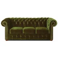 AEA Chesterfield Sofa Couch Ledersofa Bettfuntion Sofagarnitur Schlafsofa