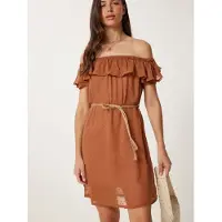 Happiness İstanbul Robe d’été camel
