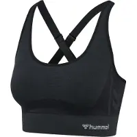 Hummel Haut de sport gris clair / noir