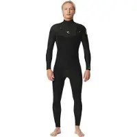 Rip Curl Dawn Patrol 4/3 Mm Gb St Combinaison manches longues avec fermeture éclair à la poitrine Noir XS Noir XS