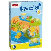 Haba 4 premiers puzzles - Enfants animaux