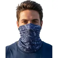 Blue Moana Whale Shark Neck Warmer Bleu