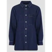 Minimum Chemise LAYNE SHIRT femmes - Marine - FR 38