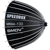 SMDV Speedbox Mega 130 Deep softbox 130cm silver bowens mount (Boîte à lumière, 130 cm)
