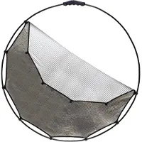 Manfrotto HaloCompact Reflector 82cm Sun Sunlite/Soft Silver (Réflecteur, 82 cm)