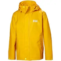 Helly Hansen Moss, veste de pluie, junior, jaune