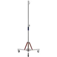 CamRock LSD-300 Beleuchtungsstativ (300 cm, 6 kg), Trépied d'éclairage, Argent