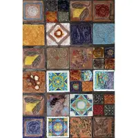 Bamyum Superlonga Bedruckter Teppich Chenille-Druck Maschinell Hergestellt 80 x 300 cm (300 x 80 cm)