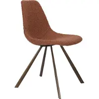 Dutchbone 2x , Chaises, Franky Chair Bouclé Terra