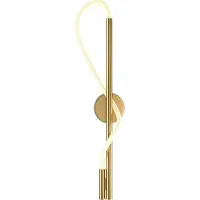 Maytoni Applique murale LED Tau, 13W couleur or blanc chaud (600 lm)