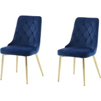 Venture Home 2x , Chaises, Esszimmerstuhl VelvetDeluxe
