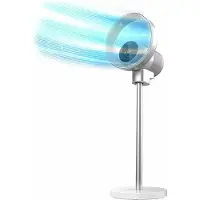 Cecotec Turmventilator Totalpure 2In1 Moonstyle Weiss 35 W, Ventilateur, Blanc