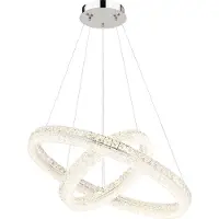 Globo Lampe suspendue Laurel chrome Ø 80cm