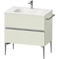 Duravit Sivida bâti-support pour lavabo, 2 tiroirs, poignée profilée chromée, 810x477x592mm, pour Sivida, SV4651010HH0000