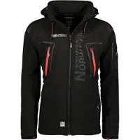 Geographical Norway Veste imperméable à capuche détachable Techno