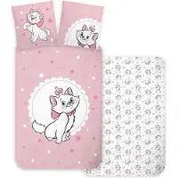 BrandMac Linge de lit pour enfants Disney Kitty Marie