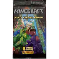 Panini Minecraft - Create Explore Survive Serie 3 Trading Cards - 1 Booster