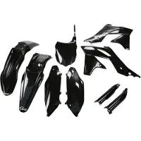 Ufo PLAST Kit d'habillage Pour modèles Kawasaki A noir