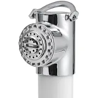 Osculati Douche New Edge, tuyau en nylon blanc de 4 m, 1 pièce