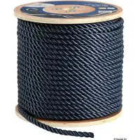 Osculati Laisse triple bleu 20 mm , 100 mètres