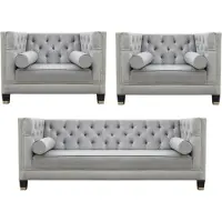 Xl Moebel Gmbh Sofagarnitur Grau Chesterfield Sessel Luxus Möbel Textil Stoff Wohnzimmer