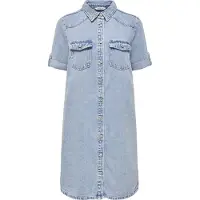 ONLY Robe-chemise 'ONLLISA' bleu clair