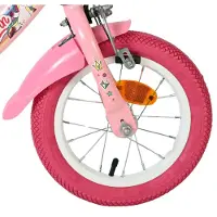 Volare Unicorn - Vélo pour enfant - Fille - 12 pouces - Rose - Deux freins à main
