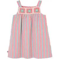 Boboli 333098 Sleeveless Dress Rose 18 Months Fille