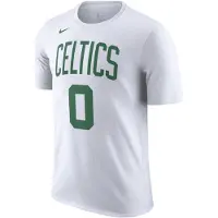 Nike Celtics Short Sleeve T-shirt Blanc S Homme