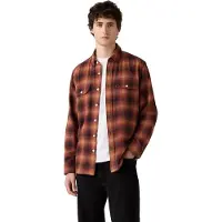 Levi's Classic Worker Long Sleeve Shirt Marron L Homme