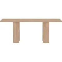 Venture Home Lillehammer table de salle à manger 90x200 cm naturel.
