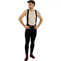 Santini Cuissard long à bretelles - CARGO - Noir L