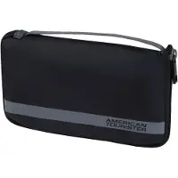 American Tourister pull-over accessoires de voyage Foldable Luggage Cover Black / Grey noir