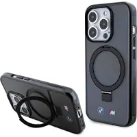 BMW Bmhmp15Lursk Iphone 15 Pro 6.1 Noir/Noir Hardcase Ring Stand M Collection Magsafe