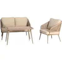 Xl Moebel Gmbh Moderne Beige Gartenmöbel Luxus Sofagarnitur Hochwertig Sessel Couchtisch
